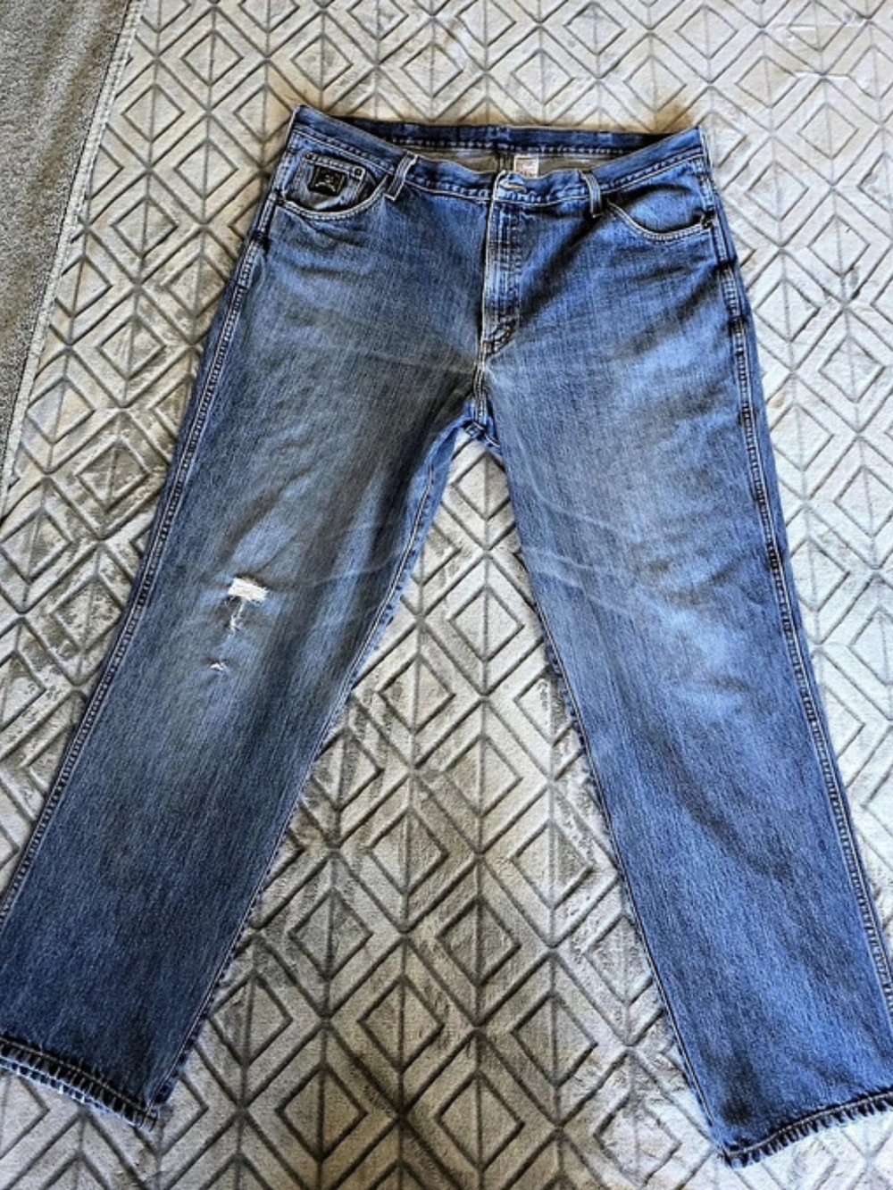 Cinch MB90630 Relaxed Fit Jeans in Blue Waist 44